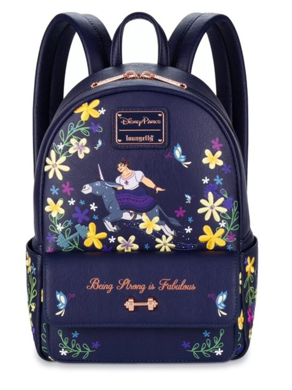 Disney Parks x Loungefly Luisa Encanto 'Being Strong is Fabulous' Mini Backpack